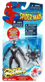 Black Costume Spider-Man (Spider Charged Spider Armor & Cyber Spider)