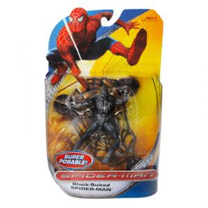 Super Poseable Black-Suited Spider-Man (Trilogy)