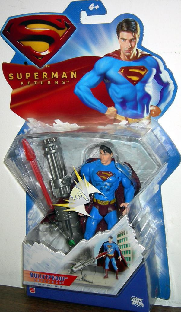 Bulletproof Superman Returns Action Figure Mattel - Bulletproofsuperman