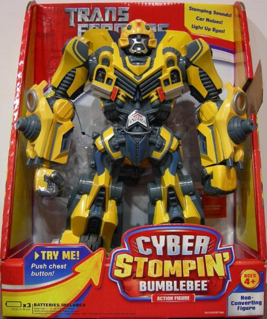 transformers cyber stompin bumblebee