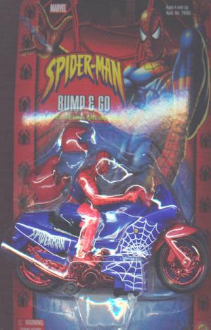 Spider-Man Bump & Go Cycle  with gear (Classic)