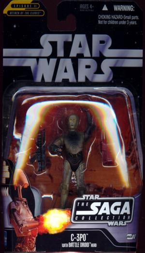 C-3PO (The Saga Collection, #017, with C-3PO head on body)