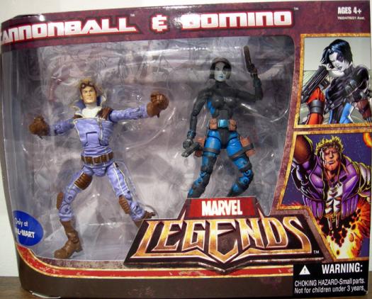 Cannonball & Domino (Marvel Legends)