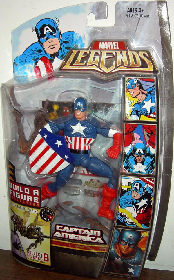 Captain America (Marvel Legends, Queen Brood Series)