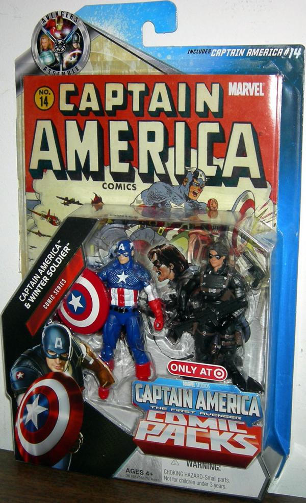 Captain america winter store soldier action figure