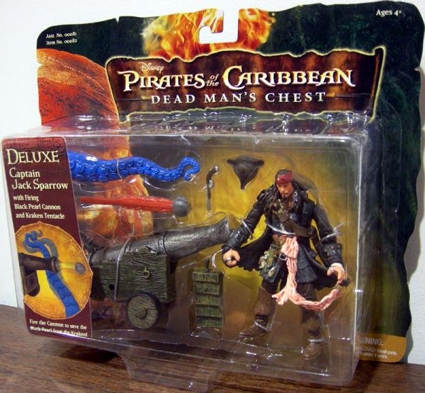 Captain Jack Sparrow with Kraken Tentacle (3.5 Deluxe)