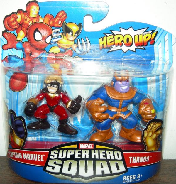 Captain Marvel & Thanos (Super Hero Squad)