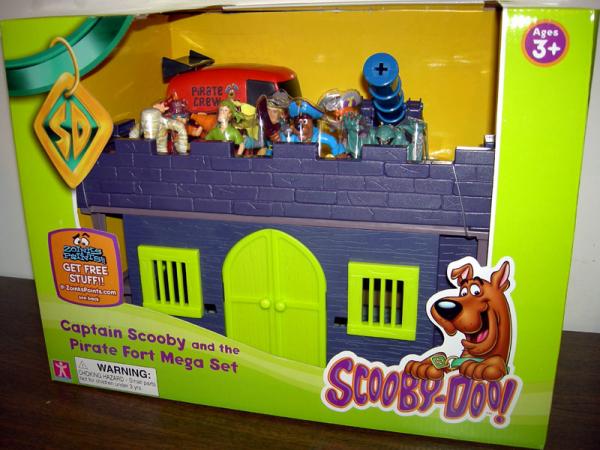 Captain Scooby and the Pirate Fort Mega Set