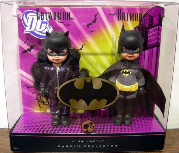 Catwoman & Batman (Pink Label Barbie Collector)