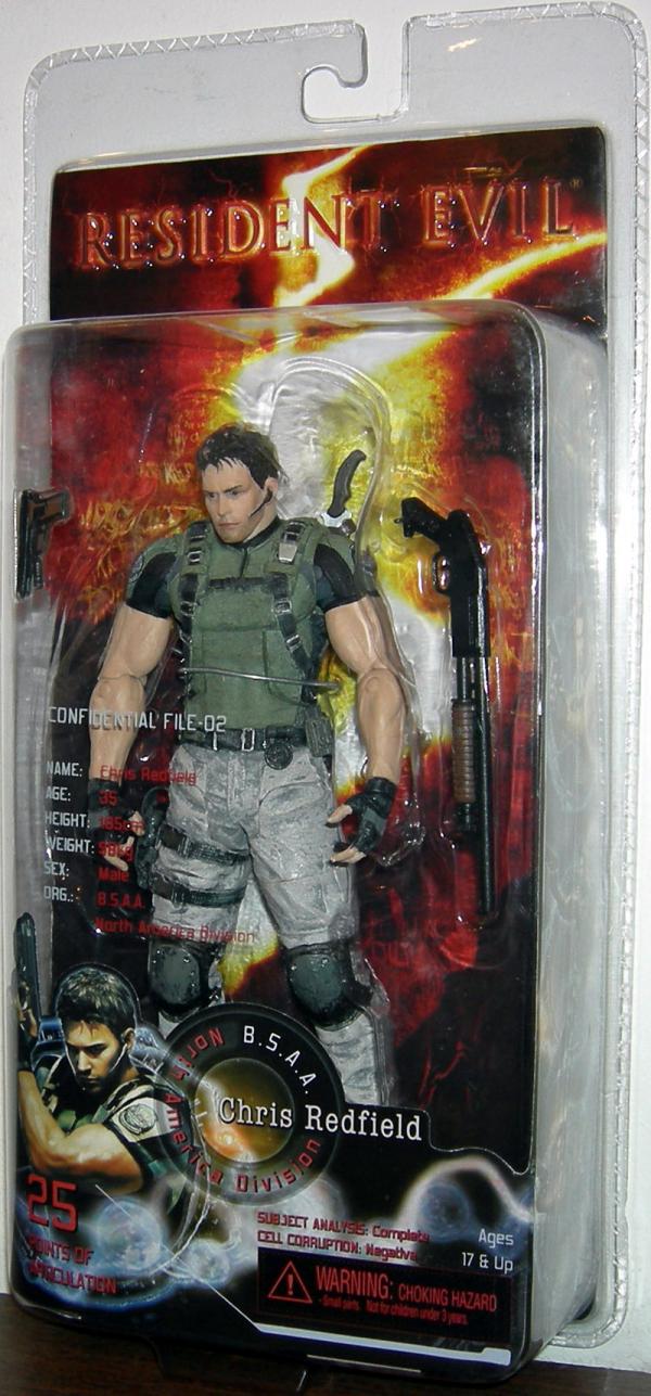 Chris Redfield Resident Evil 5 Action Figure Neca
