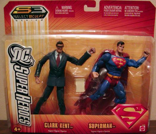 Clark Kent & Superman 2-Pack (S3 Select Sculpt)