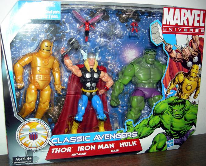 Classic Avengers 5-Pack (Marvel Universe)