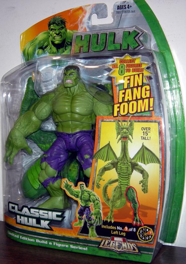 Classic Hulk (Marvel Legends, Fin Fang Foom series)