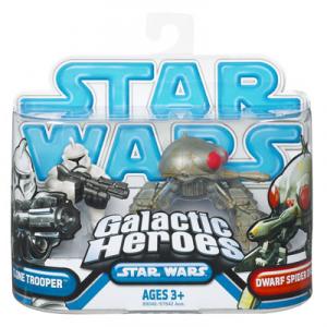 Clone Trooper & Dwarf Spider Droid (Galactic Heroes)
