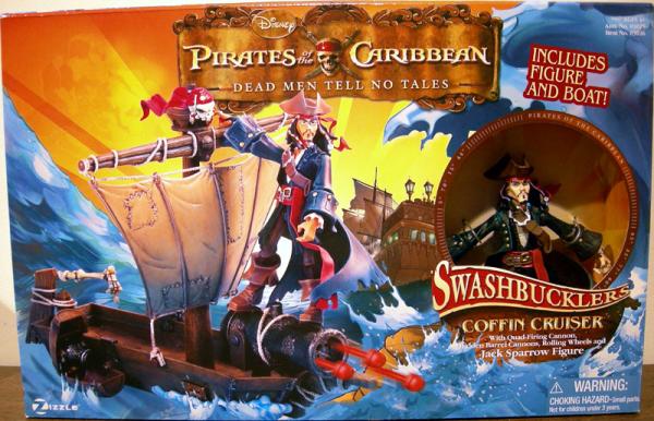 Coffin Cruiser with Jack Sparrow (Swashbucklers)
