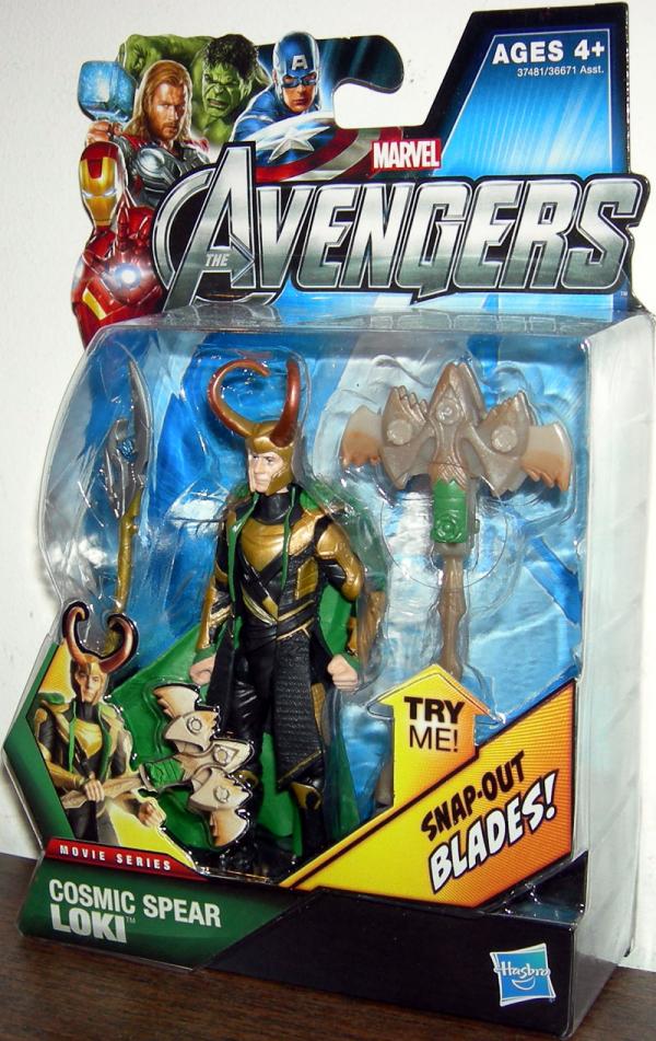 Cosmic Spear Loki Action Figure 12 Avengers Movie Series