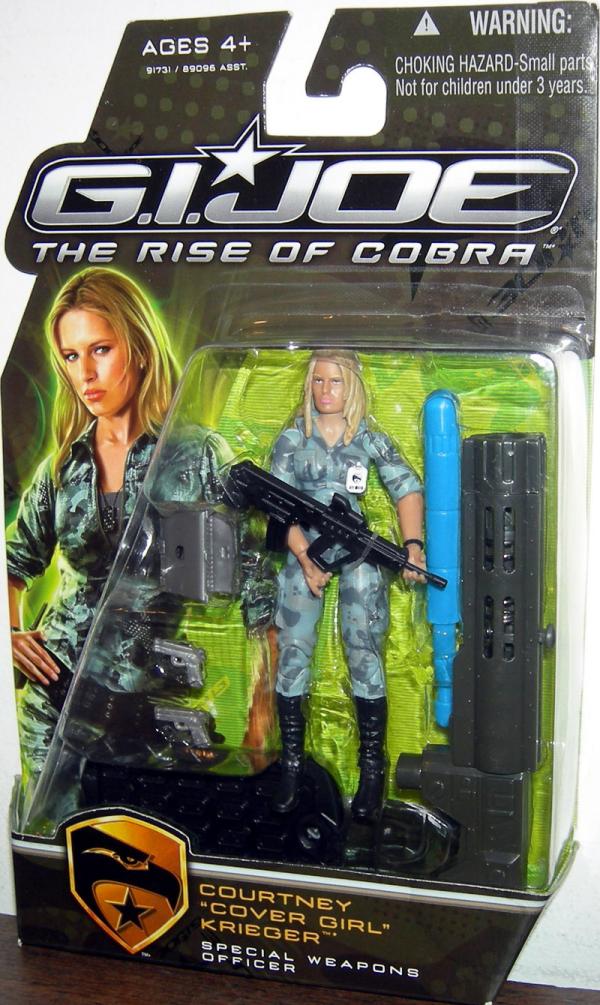 Courtney Cover Girl Krieger Special Weapons Officer, The Rise of Cobra