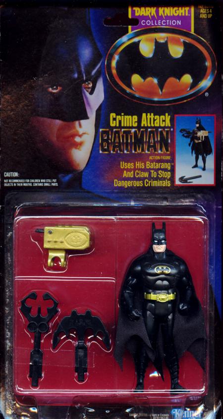 Crime Attack Batman Dark Knight Action Figure Kenner