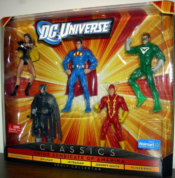 Crime Syndicate of Amerika 5-Pack (DC Universe, Walmart Exclusive)