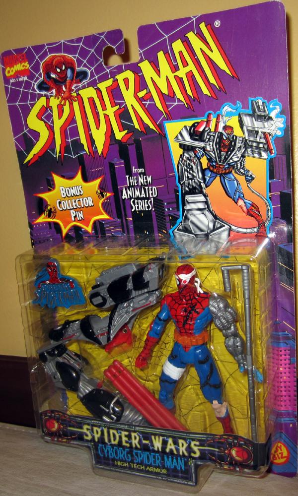 Cyborg Spider-Man Action Figure Spider-Wars Animated Series
