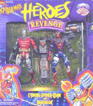 Cyborg Spider-Man and Deathlok