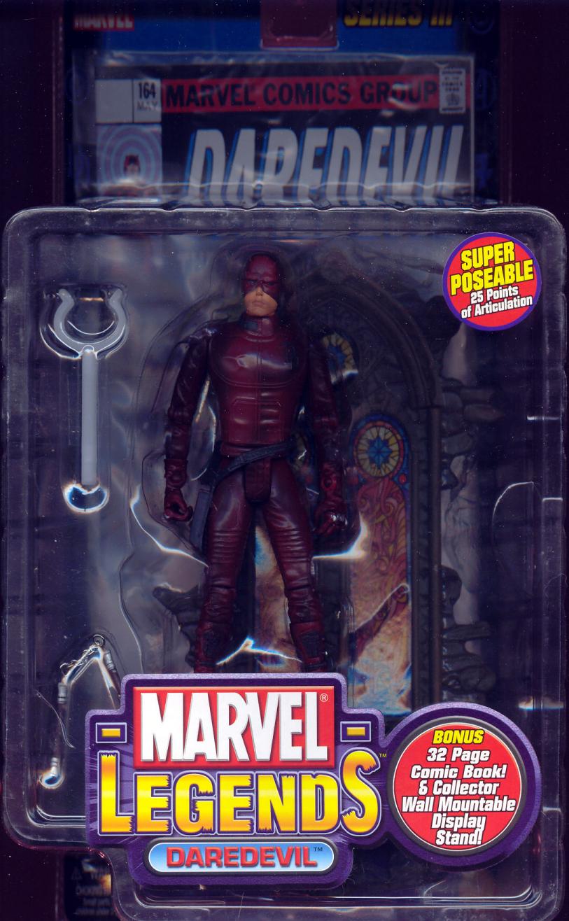 Daredevil (Marvel Legends with 5 o'clock shadow)