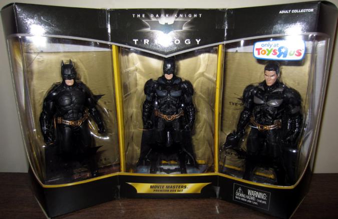The Dark Knight Trilogy Movie Masters Premium Box Set