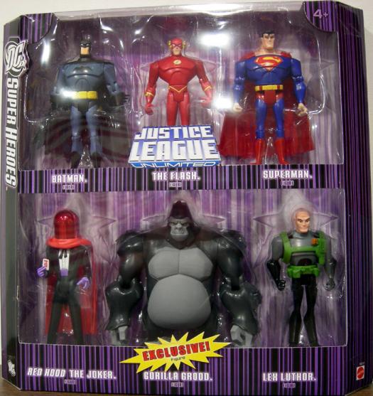 DC SuperHeroes Justice League Unlimited 6-Pack (series 3)