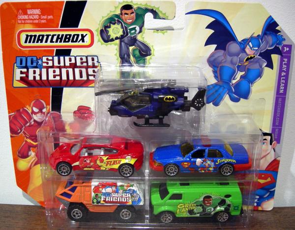 DC Super Friends Matchbox 5-Pack