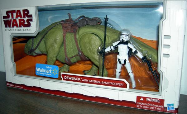 Dewback with Imperial Sandtrooper