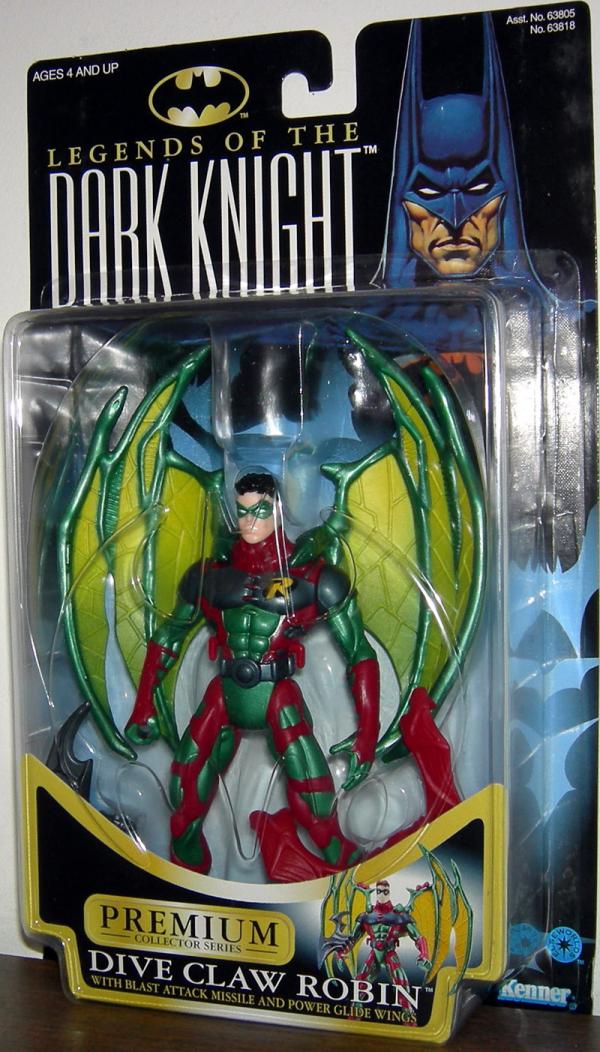 Dive Claw Robin (Legends Of The Dark Knight, black hair)