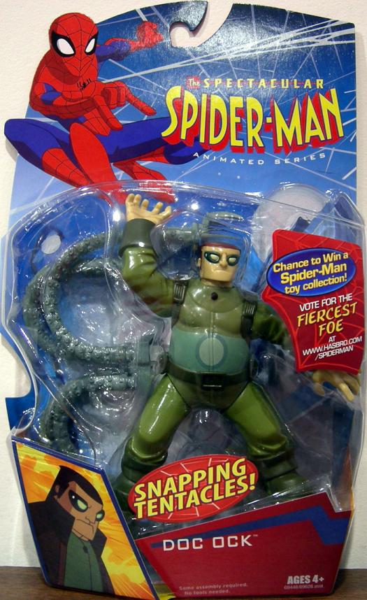 Spider man animated series hot sale figures