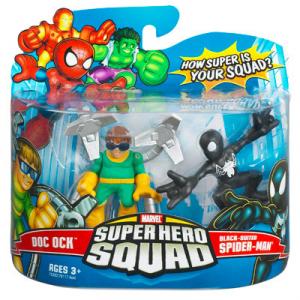 Doc Ock & Black-Suited Spider-Man (Super Hero Squad)