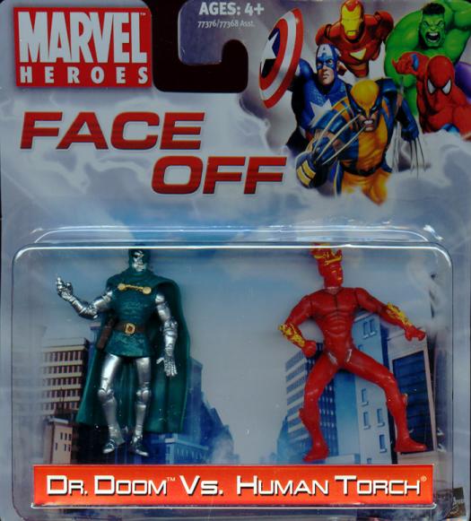 Dr. Doom vs. Human Torch (Face Off)