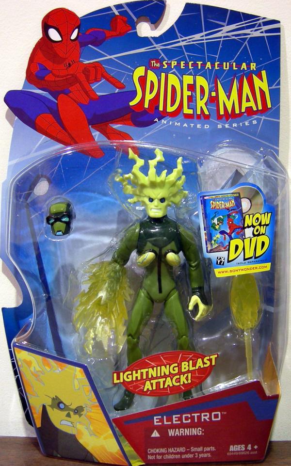 Spider man deals electro action figure