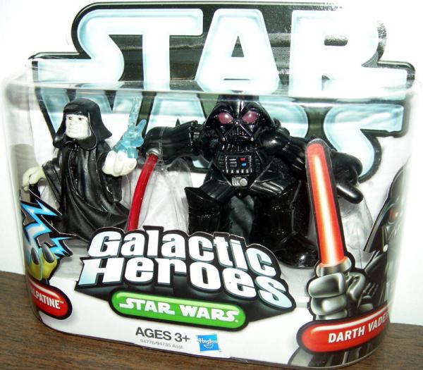 Emperor Palpatine & Darth Vader (Galactic Heroes)