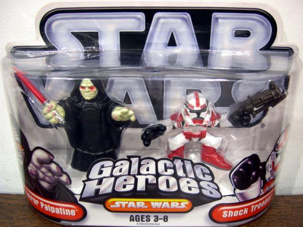 Emperor Palpatine & Shock Trooper (Galactic Heroes)