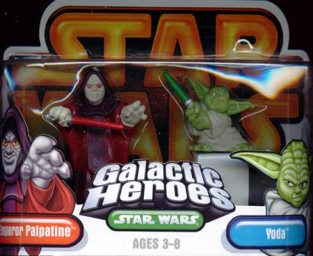 Emperor Palpatine & Yoda (Galactic Heroes)