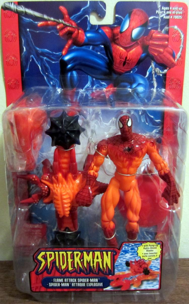 Flame Attack Spider-Man