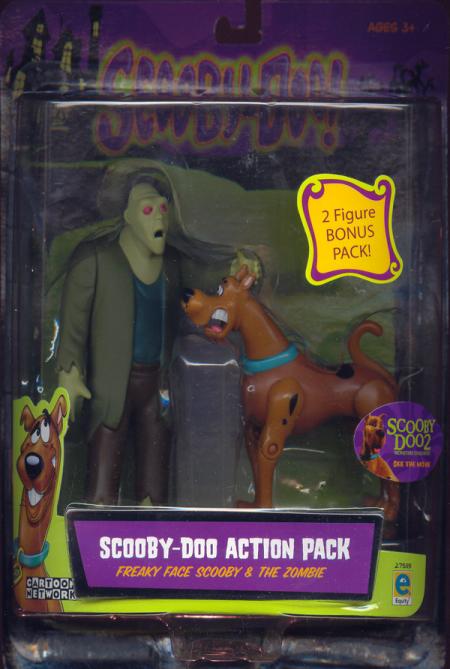 Freaky Face Scooby & The Zombie 2-Pack