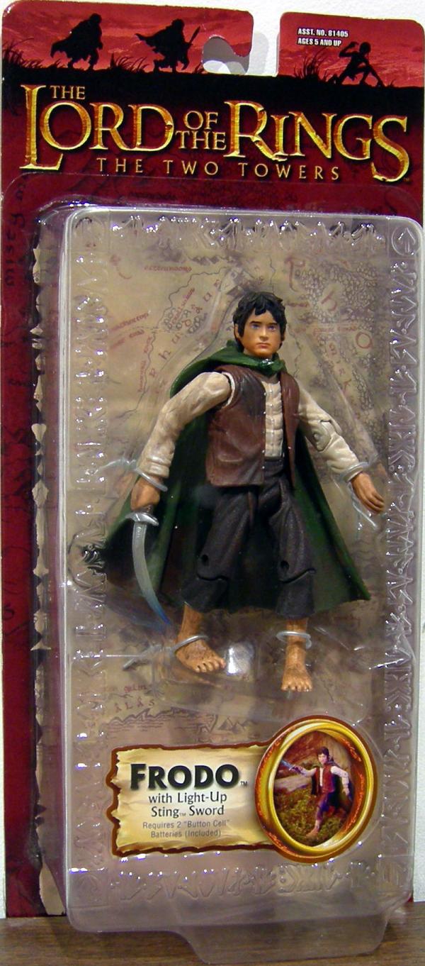 Frodo (The Two Towers Trilogy, with light-up Sting Sword)