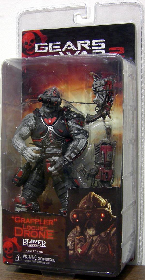 Grappler Locust Drone Figure Gears War Series 3 Neca Grappler Locust Drone Figure Gears War Series 3 Neca