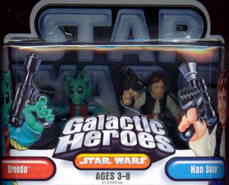 Greedo & Han Solo (Galactic Heroes)