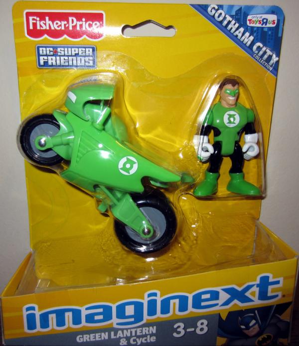 Green Lantern & Cycle (Imaginext, Toys R Us Exclusive)