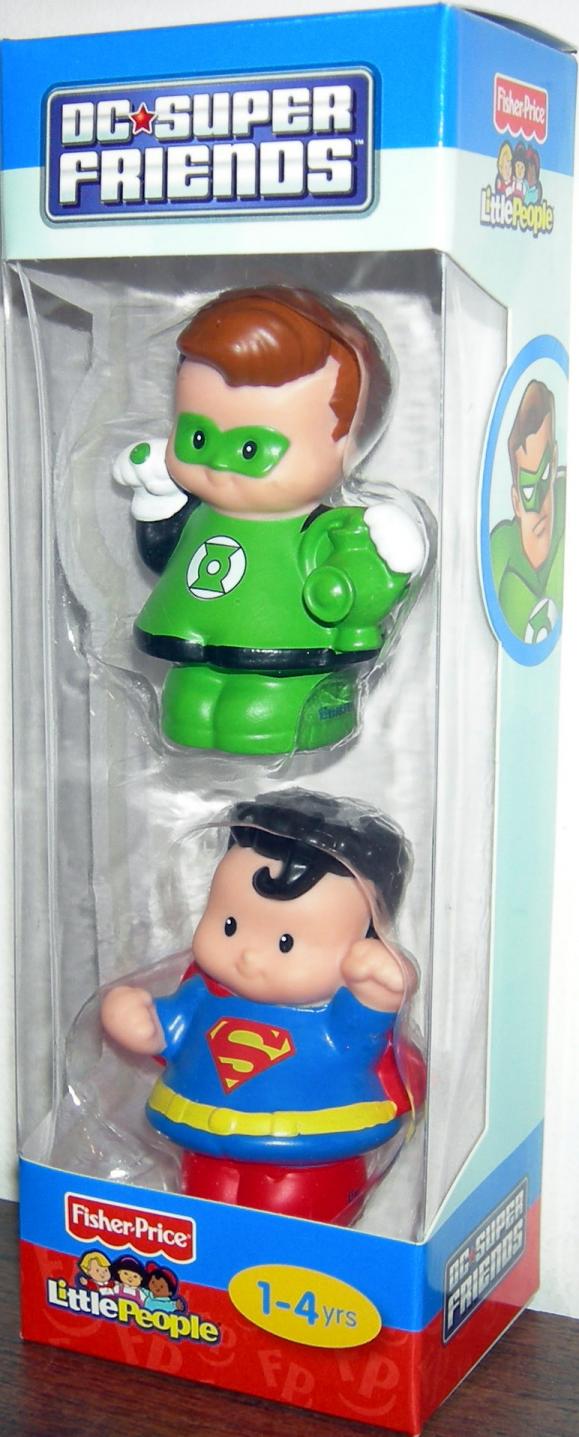 Little People DC Super Friends Green Lantern & Superman 2-Pack