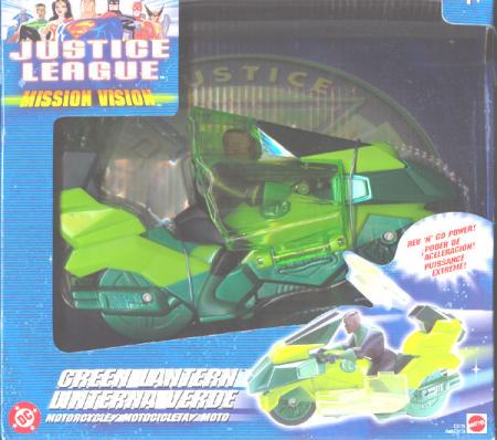 Green Lantern Motorcycle (Justice League Mission Vision)