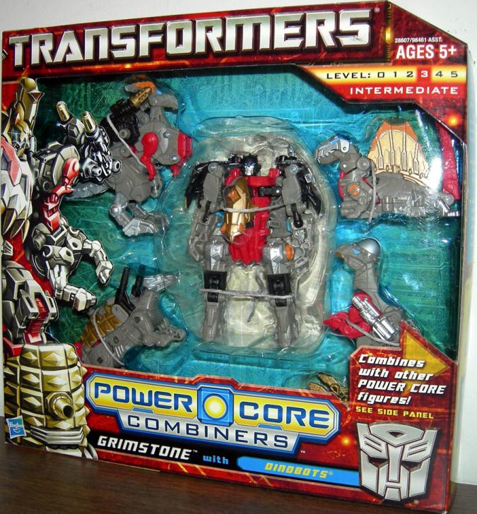 Commander Grimstone with Dinobots (Power Core Combiner)