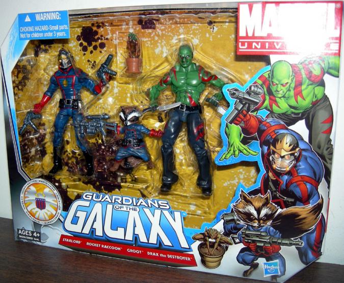 Guardians of the Galaxy Marvel Universe Action Figures Hasbro