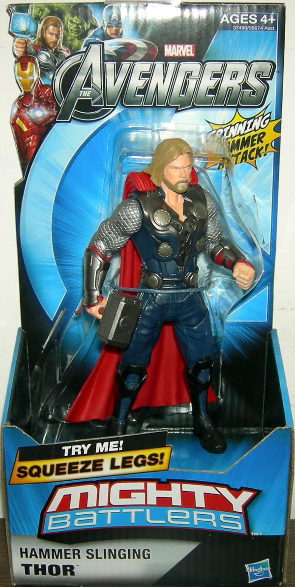 Hammer Slinging Thor (Avengers, Mighty Battlers)