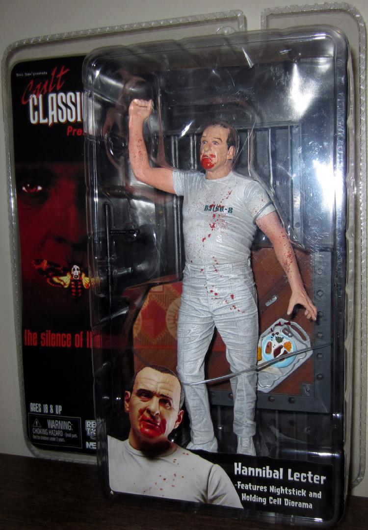 Hannibal Lecter with Nightstick and Holding Cell Diorama